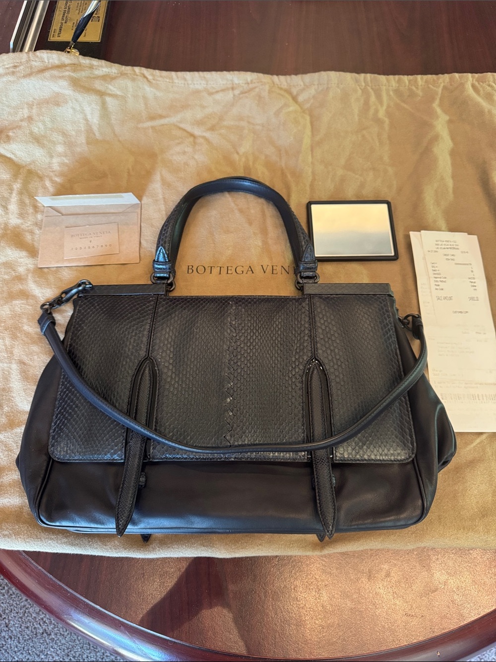 Bottega Veneta large Monaco Top Handle bag